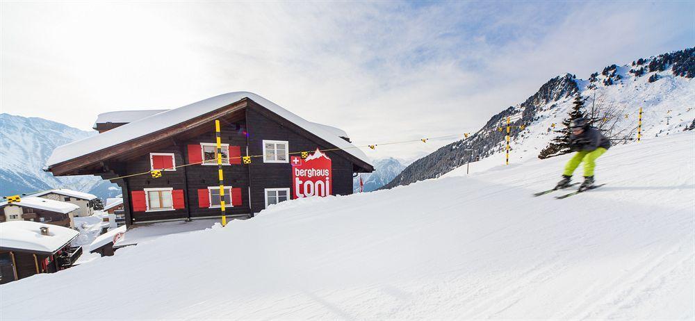 Hotel Berghaus Toni Riederalp Exterior foto